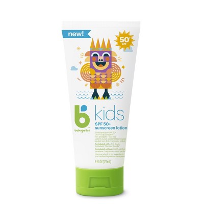 Babyganics BKids Sunscreen - SPF 50 - 6 fl oz