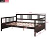 NicBex Full Size Wood Daybed with Support Legs for Bedroom,Living Room,Apartment - 3 of 4