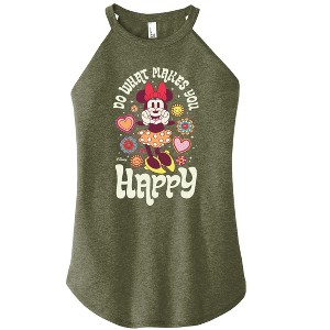 Women's - Disney - Mickey & Friends Graphic High Neck Tank - 1 of 3