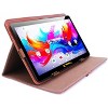 LINSAY® 10.1" Octa Core  256GB Storage Android 15 Tablet Dual Camera Android with Brown Leather Case - 2 of 3