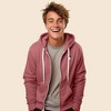 Dalix Astronaut Embroidered Hoodie Fleece Sweatshirt Zip Front Mens - 3 of 4