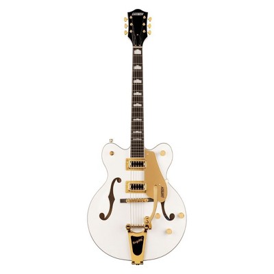 Gretsch G5422TG Electromatic Hollowbody Electric Guitar Bigsby Snowcrest White