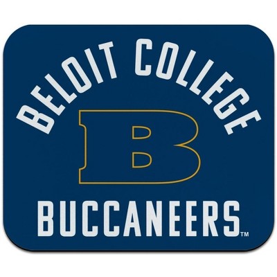Beloit College Buccaneers Logo Low Profile Thin Mouse Pad