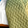 Slickblue Full/Queen Size Quilt Set with Shams, Reversible Vermicelli Quilted, 6 Color Choices, 3 Piece - 4 of 4