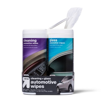 2pk Automotive Interior Cleaner Auto Wipes  - up &#38; up&#8482;