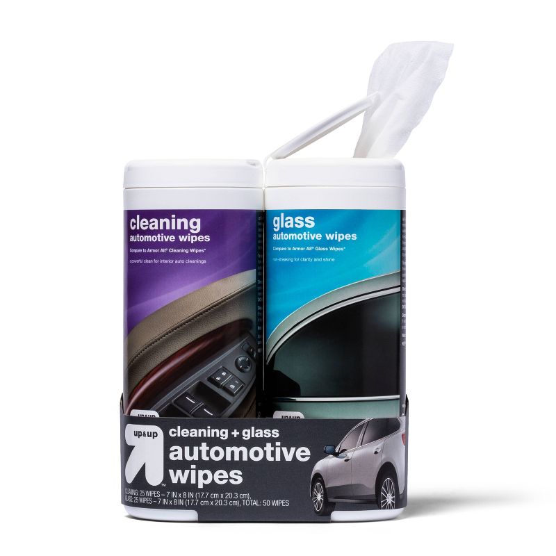 2pk Automotive Interior Cleaner Auto Wipes  - up &#38; up&#8482;, 3 of 4