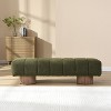 CAVINAS 50"/64"L Plush Upholstered Dining Bench for Dining Room,Versatile End-of-Bed Bench Entryway Ottoman Bench with Sturdy Legs,300lbs Max - 2 of 4