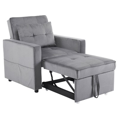 Christopher Knight Home Austell 3-in-1 Convertible Sleeper Sofa with Adjustable Backrest