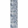 Unique Loom Kamala Washable Collection Area Rug - Free Spirit (2'  x 8' Runner Gray Navy Green/Ivory) - 2 of 4
