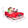 Syemin Inflatable Holiday Decorations 7.7-foot inflatable Christmas Decoration Indoor and Outdoor Christmars Decoration, Red, 90"*45"*48" - 2 of 4