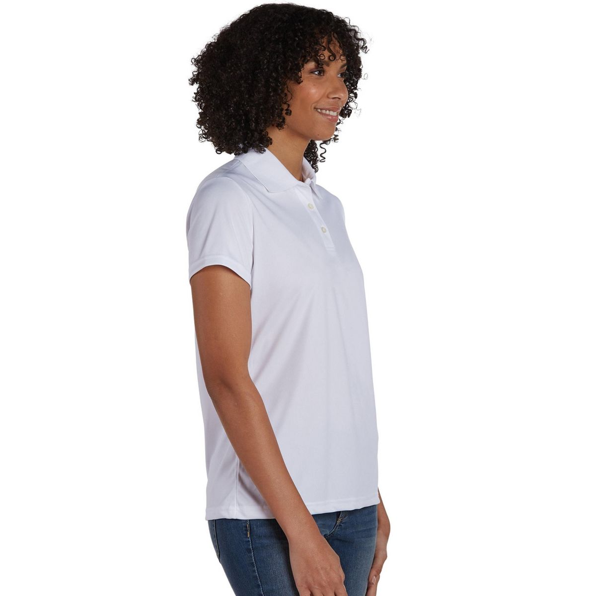 Hanes Sport Cool DRI Women's Performance Polo Shirt, 3-Pack - thumbnail 10