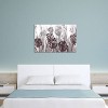 iCanvas Indigo Field Burgundy by Susan Jill Canvas Print Wall Art - 3 of 3