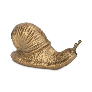 Cheung's Verdor Golden Snail Cast Iron Decor - 1 of 4