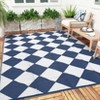 Outdoor Rug for Patio Reversible, Plastic Straw Rug Waterproof Camping Rug Portable - 2 of 4