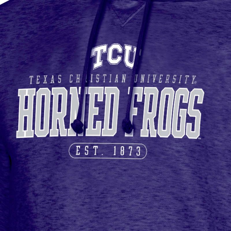 NCAA TCU Horned Frogs Men&#39;s Hoodie, 3 of 4