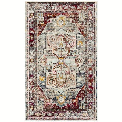 Crystal CRS503 Power Loomed Indoor Rug - Safavieh