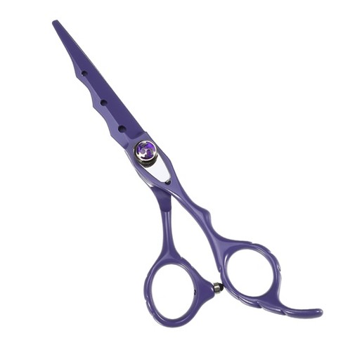 Unique Bargains Stainless Steel Barber Hair Cutting Scissors 6.5inch Purple  : Target