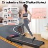 Walking Pad Treadmill Under Desk with Incline for Home/Office, Walking Pad with Remote Control, APP and LED Display - MAICIFI - 3 of 4