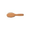Bass Brushes Shine & Condition Hair Brush with 100% Premium Natural Bristle FIRM Pure Bamboo Handle Small Oval - 2 of 4