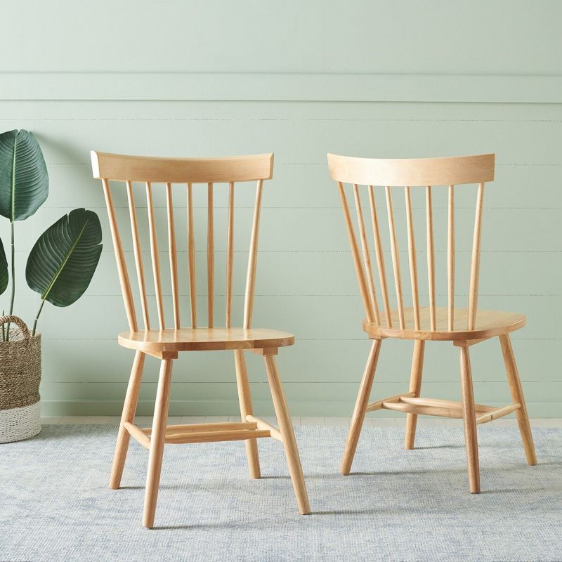 Parker 17"H Spindle Dining Chair (Set of 2)  - Safavieh, 2 of 12
