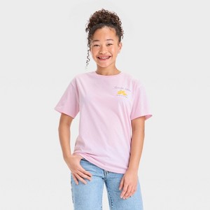 Girls' Oversized Graphic T-Shirt - art class™ - 1 of 4