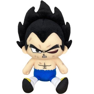 GREAT EASTERN ENTERTAINMENT CO DRAGON BALL SUPER- VEGETA TOURNAMENT OF POWER SITTING PLUSH 7"H - 1 of 2