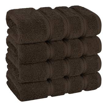3PCS Towel Set Solid Color Cotton Large Thick Bath Towel Bathroom