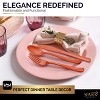 150 Pack Plastic Silverware Heavy Duty, Disposable Cutlery, 50 Spoons, 50 Forks, 50 Knives, Plastic Utensils Set for Party - SparkSettings - 4 of 4