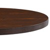 vidaXL Bistro Table Dark Brown 31.5 in. MDF - 4 of 4