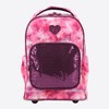 JWorld Sparkle Kids' Rolling 15" Backpack - Purple Galaxy - 2 of 4