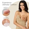 Niidor 2 Pair Nipple Covers for Women - Sticky Adhesive Silicone Pasties Reusable Pasty Nipple Cover with Travel Box - 2 of 4