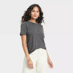 Women's Short Sleeve T-Shirt - Universal Thread™ Gray XXL