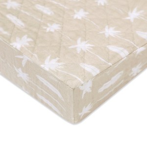 Babyletto Quilted Changing Pad Cover in GOTS Certified Organic Muslin Cotton - 1 of 4