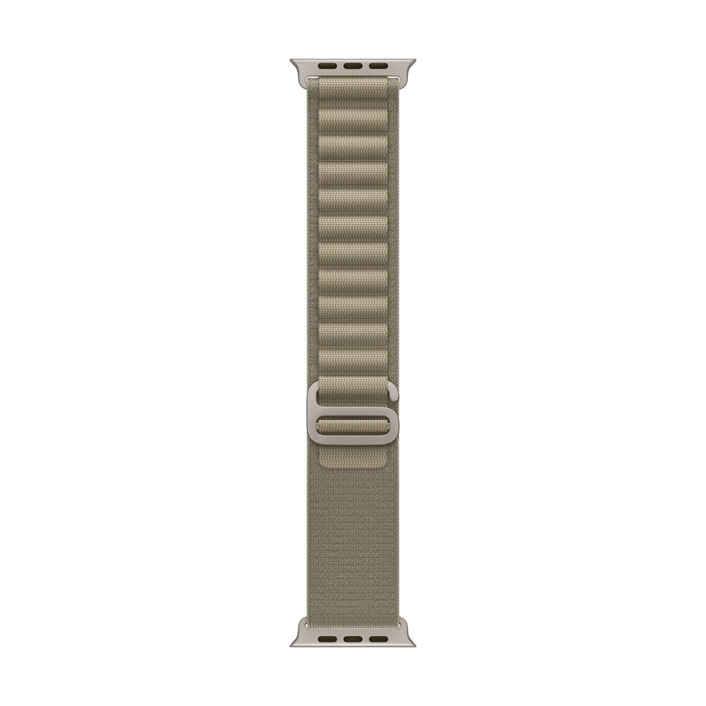 Photos - Smartwatches Apple Watch 49mm Olive Alpine Loop - Medium 