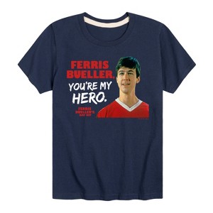 Boys' - Ferris Bueller's Day Off - Ferris My Hero Short Sleeve Graphic T-Shirt - 1 of 4