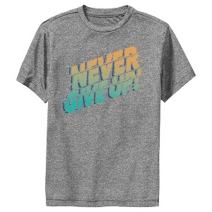 Boy's Lost Gods Never Give Up Performance Tee - 1 of 4