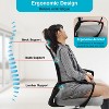 FDW Drafting Chair Tall Office Chair with Adjustable Height Breathable Mesh Back - 3 of 4