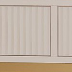 gold frame + white plate + gold handle