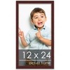 PosterPalooza | 12x24 Wood Frame with UV Acrylic, 6 Finishes: Black, White, Bronze, Silver, Wood, Mahogany - 2 of 4