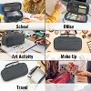 Pencil Case, Large Capacity Pencil Case Organizer; Double Zipper Storage Bag; Big Pencil Pouch - 4 of 4