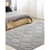 Unique Loom    Trellis Shag Traditional Area Rug - 4 of 4