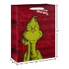 American Greetings 10"x4.5"x13" Large Grinch Gift Bag Gift Bag - 4 of 4