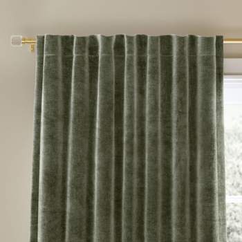 Blackout Chenille Curtain Panels - Threshold™