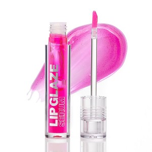 Palladio Lip Glaze Serum, Hydrating Lip Gloss with Peptides & Hyaluronic Acid for Plump, Smooth, and Nourished Lips - 1 of 4
