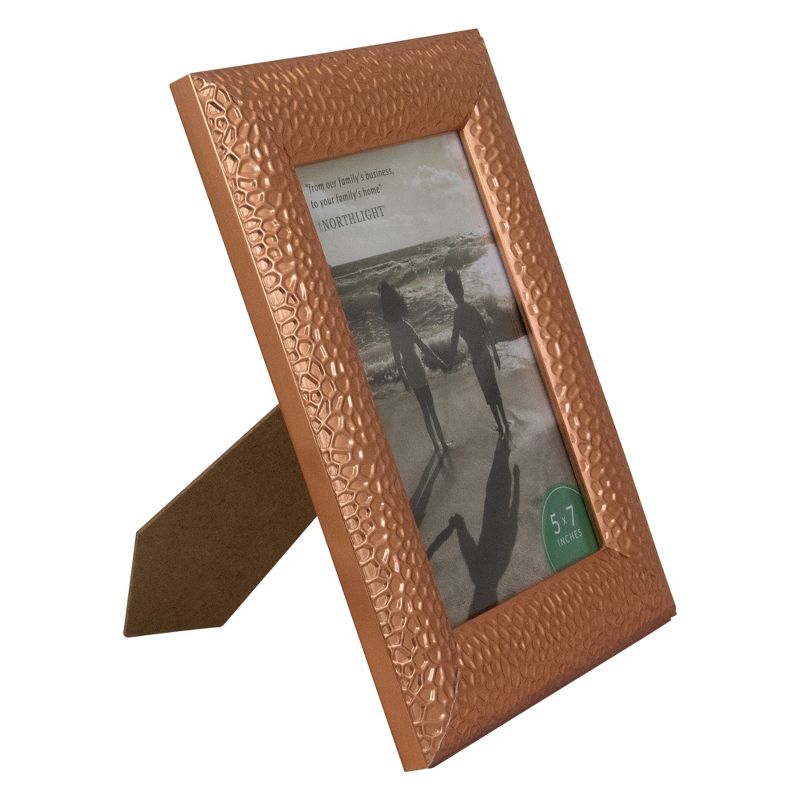 Northlight 9.5" Contemporary Rectangular 5" x 7" Photo Picture Frame - Brown, 3 of 7