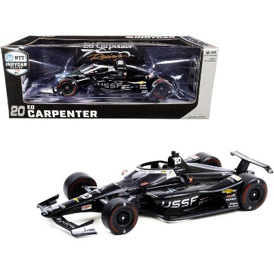 Dallara IndyCar #20 Ed Carpenter "United States Space Force" (USSF) "NTT IndyCar Series" (2020) 1/18 Diecast Mode by Greenlight