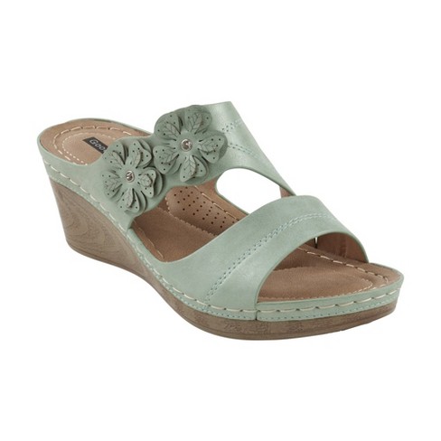 Metallic best sale sandals target