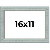 PosterPalooza | Refined Blue Picture Frame - UV Acrylic, Backing Board, Hanging Hardware Included - 2 of 4