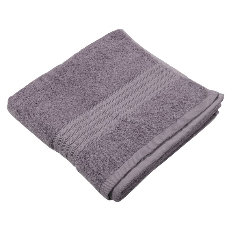 Unique Bargains Bathroom Classic Soft Absorbent Cotton Bath Towel 55.12"x27.17" 1 Pc, 1 of 7