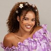scünci be-ü-tiful Pearl Embellished Floral Mini Claw Clips - Neutral - 4pcs - 2 of 4